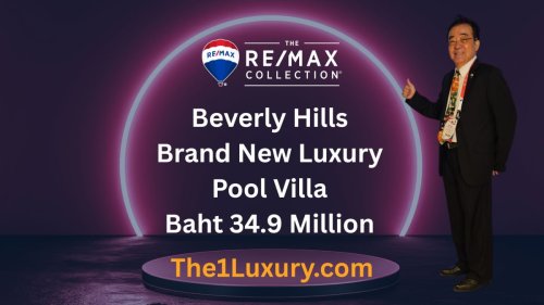 Beverly Hills Chaengwattana Brand New Villa Luxury Pool Villa For Sale Baht 34.9 Million 
